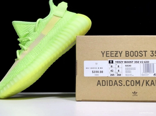 Adidas V2 Dark the in EG5293 350 Glow Boost Yeezy 0815